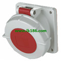 MennekesPanel mounted receptacle with TwinCONTACT 3485