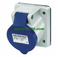 MennekesPanel mounted receptacle857