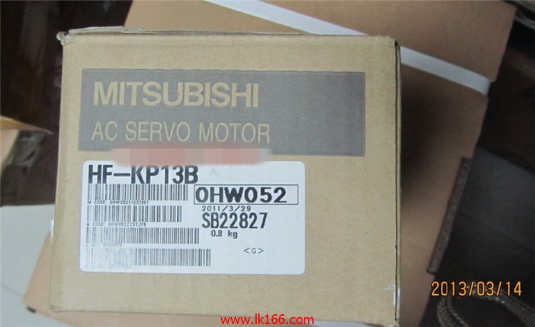 MITSUBISHI Low inertia small power servo motor HF-KP13B
