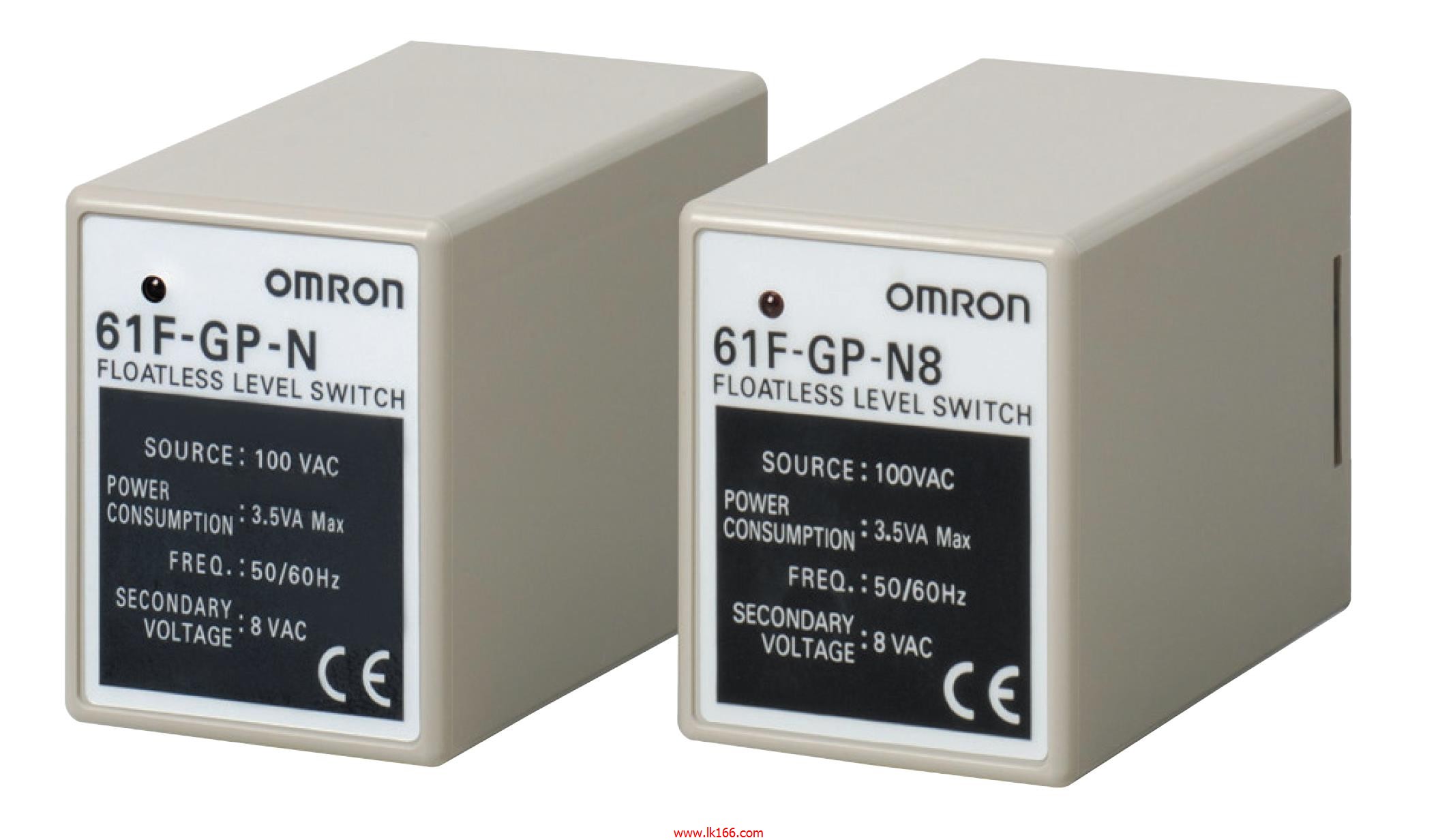 OMRON Floatless Level Switch (Compact, Plug-in Type) 61F-GP-N Series