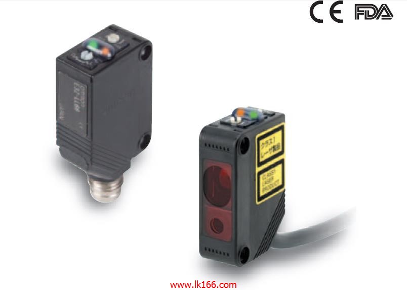 OMRON Compact Laser Photoelectric Sensor  E3Z-LR66
