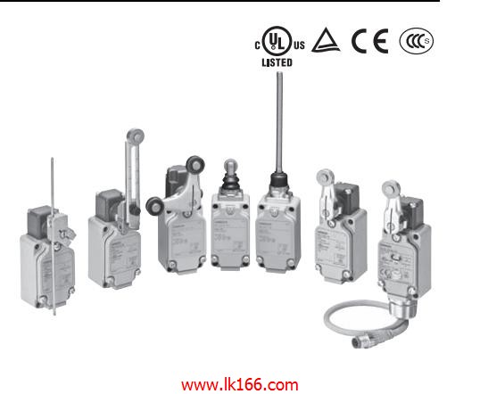 OMRON Two-circuit Limit Switch/Long-life Two-circuit Limit Switch WLCA2-55LD-DGJ-N