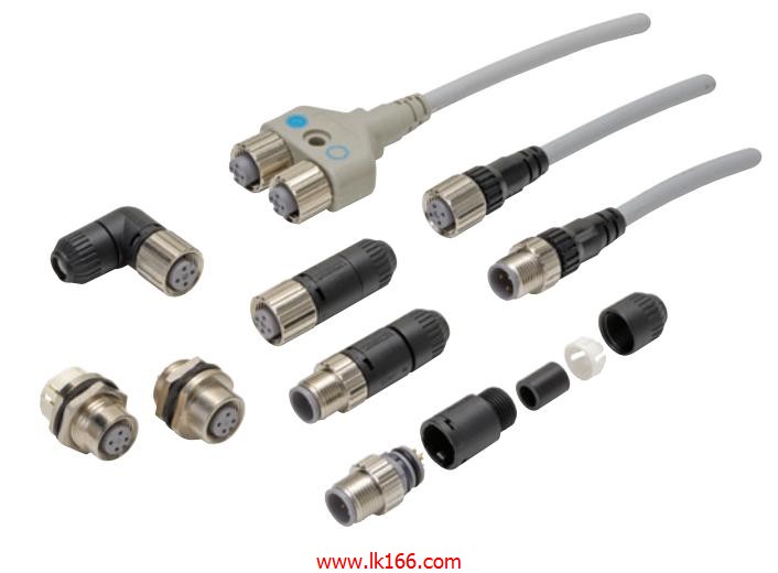 OMRON Round Water-resistant Connectors XS2C-D4S9